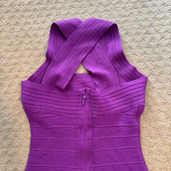 BQueen Purple Band Dress - Size Small - Picture 8 of 8